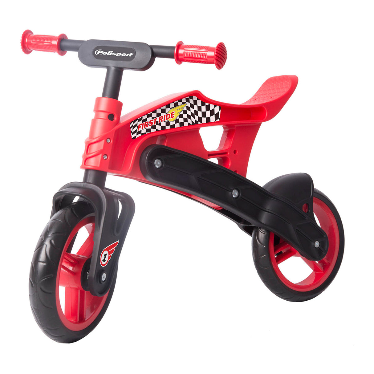 Polisport Balance Bike - Red / Black