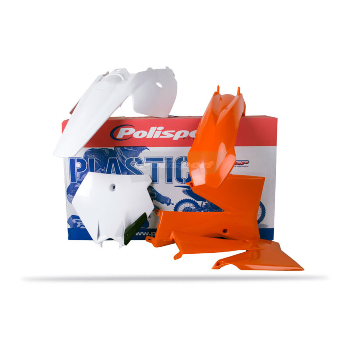 Polisport Kit KTM85 SX '06-'12 2011 Orange/White