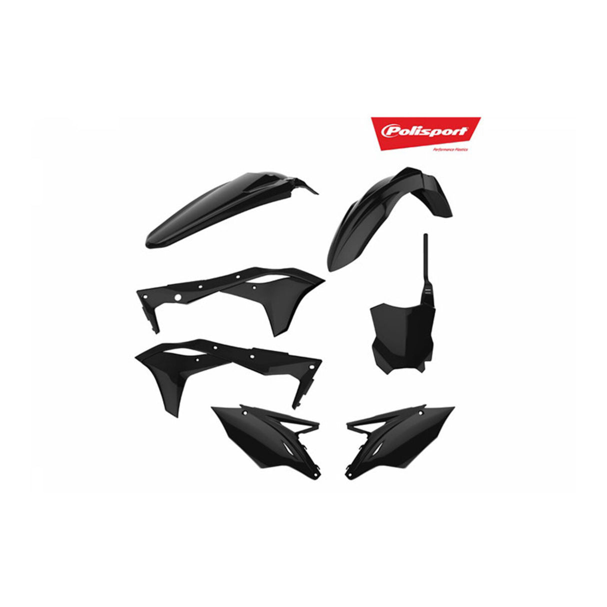 Polisport Kit Kawasaki KX250F '17- Black