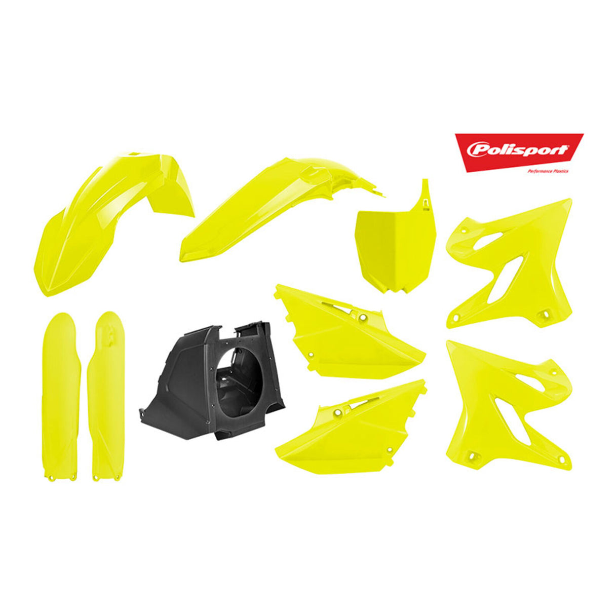 Polisport MX Restyling Kit Yamaha YZ125/250 '02-'21 Flow Yellow