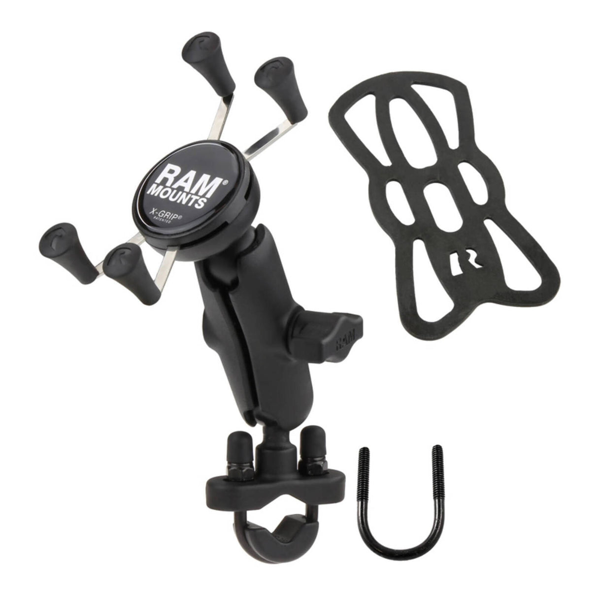 RAM X-Grip Phone Mount with Handlebar U-Bolt Base
