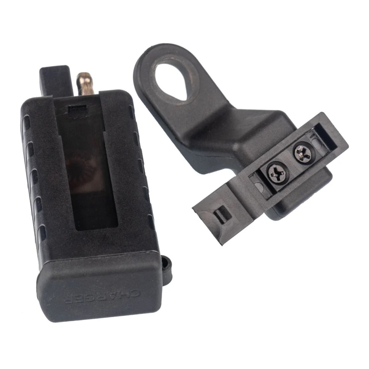 Motoplug SAE to USB with Voltmeter - 1 x USB-A & 1 x USB-C