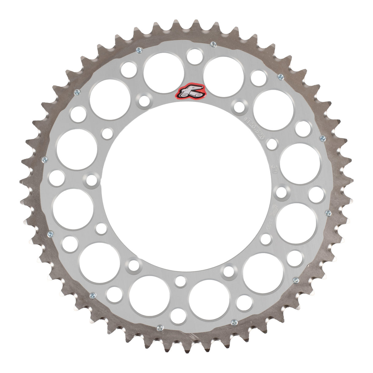 Renthal Sprocket Twinring Silver 49T Bi-metal Grooved Packaged
