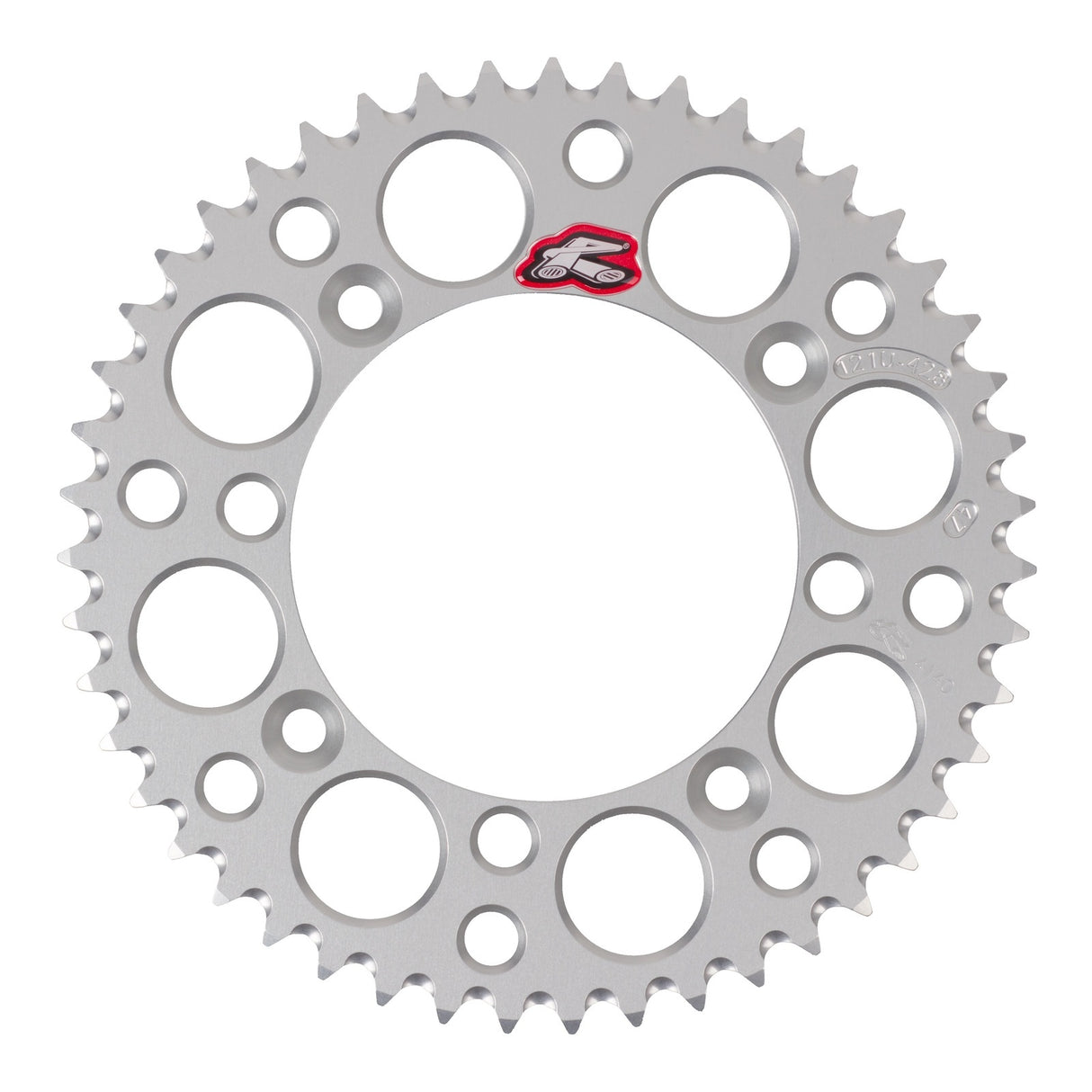 Renthal Sprocket Rear Silver 47T Alloy 7075 T6 Grooved