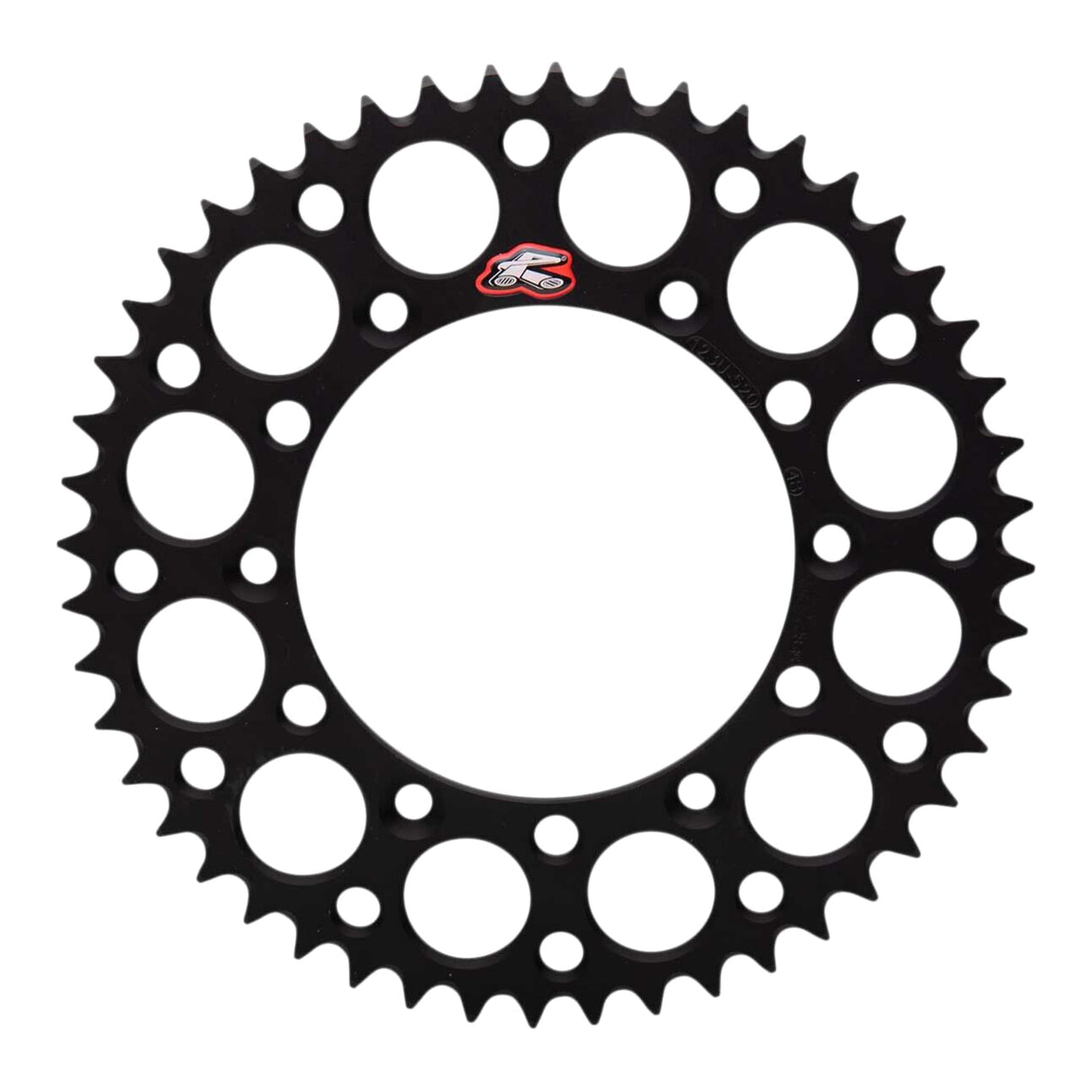 Renthal Sprocket Rear Black 51T Alloy 7075 T6 Grooved Suzuki