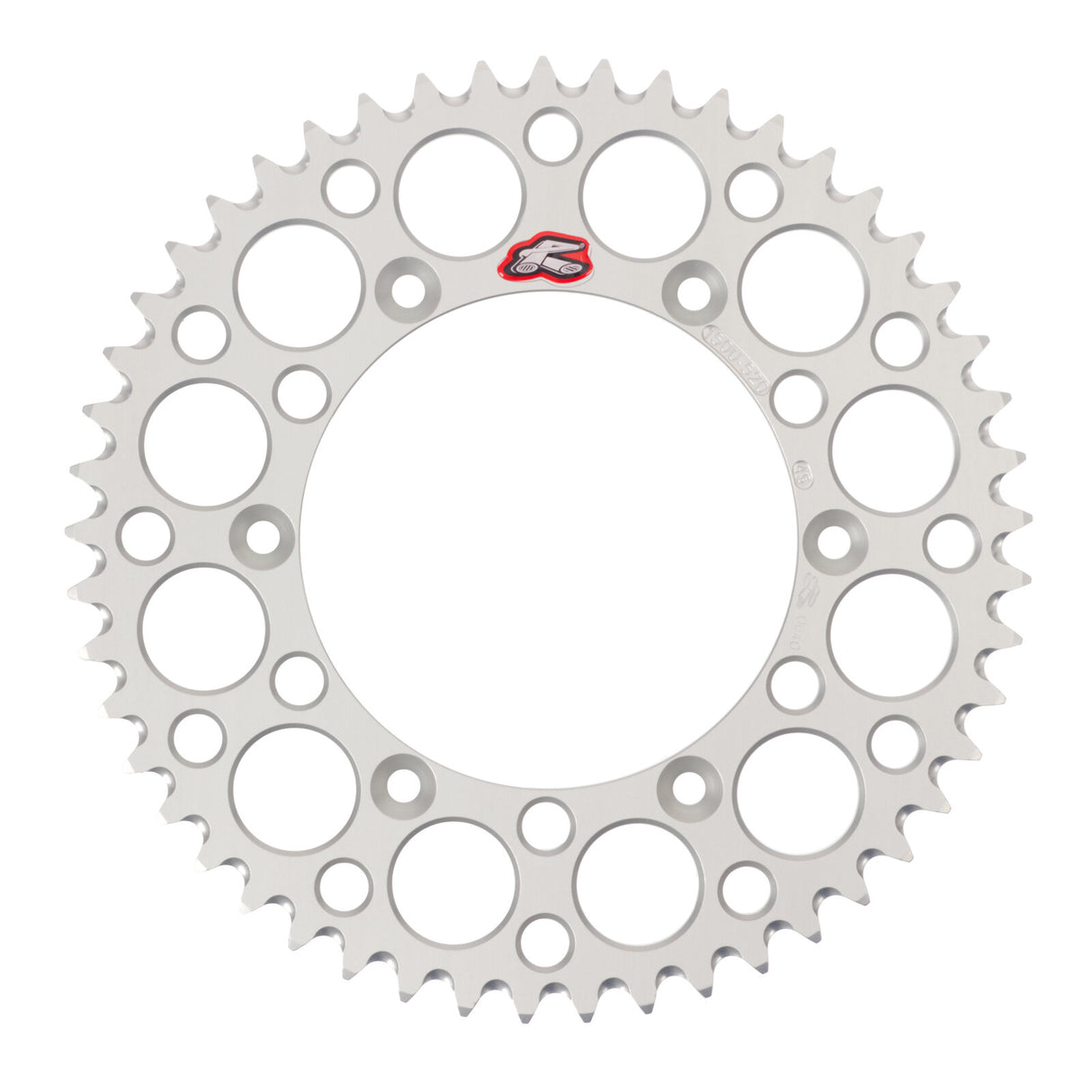 Renthal Sprocket Rear Silver 49T Alloy 7075 T6 Grooved