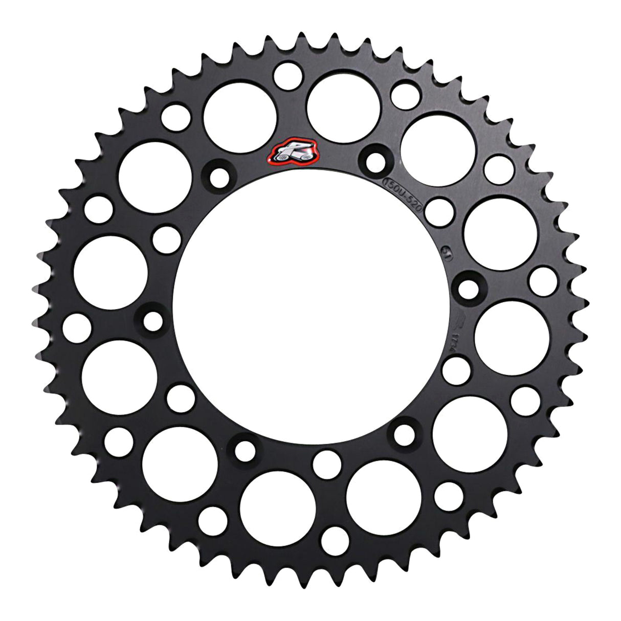 Renthal Sprocket Rear Black 52t Alloy 7075 T6 Grooved