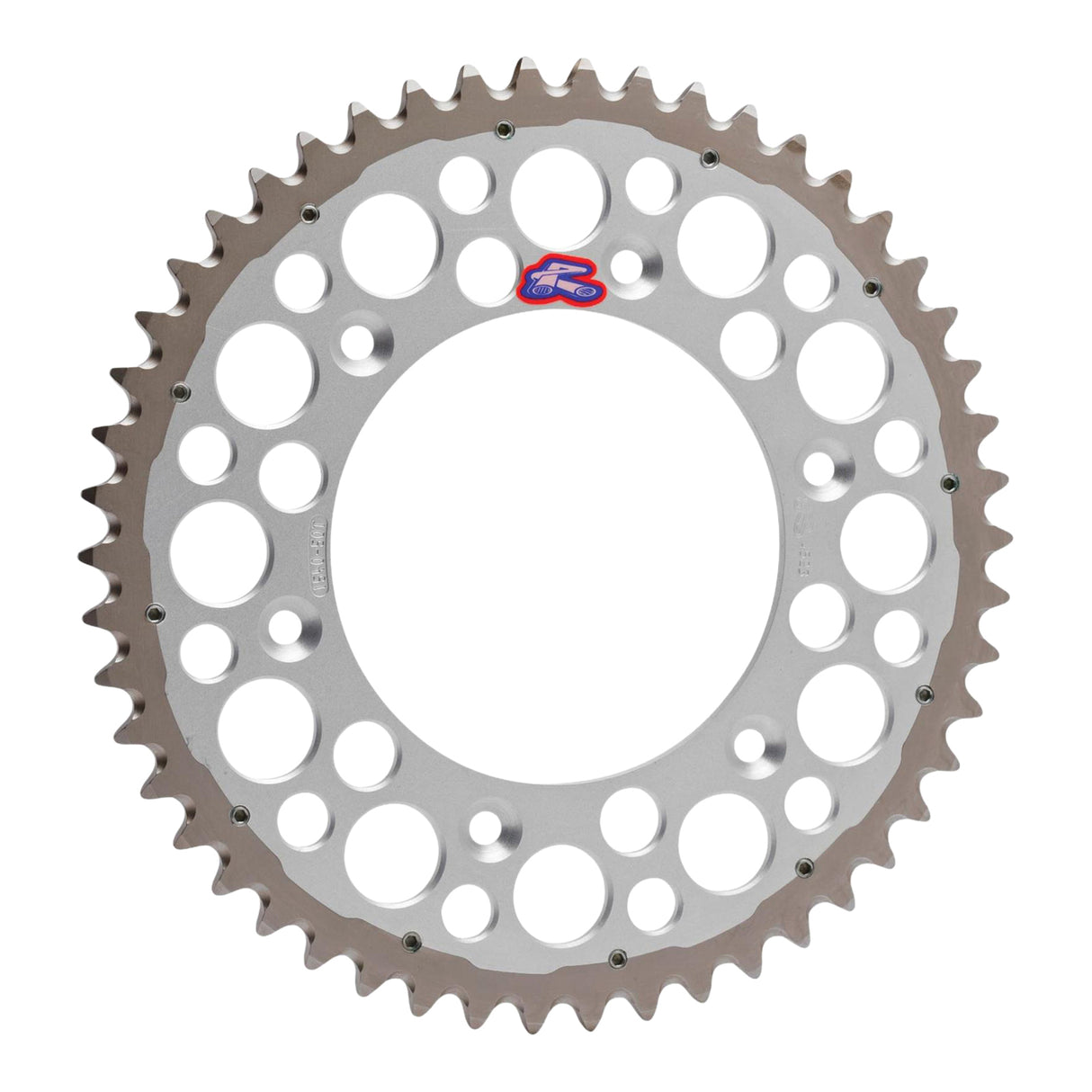 Renthal Sprocket Twinring Silver 48T Bi-metal Grooved