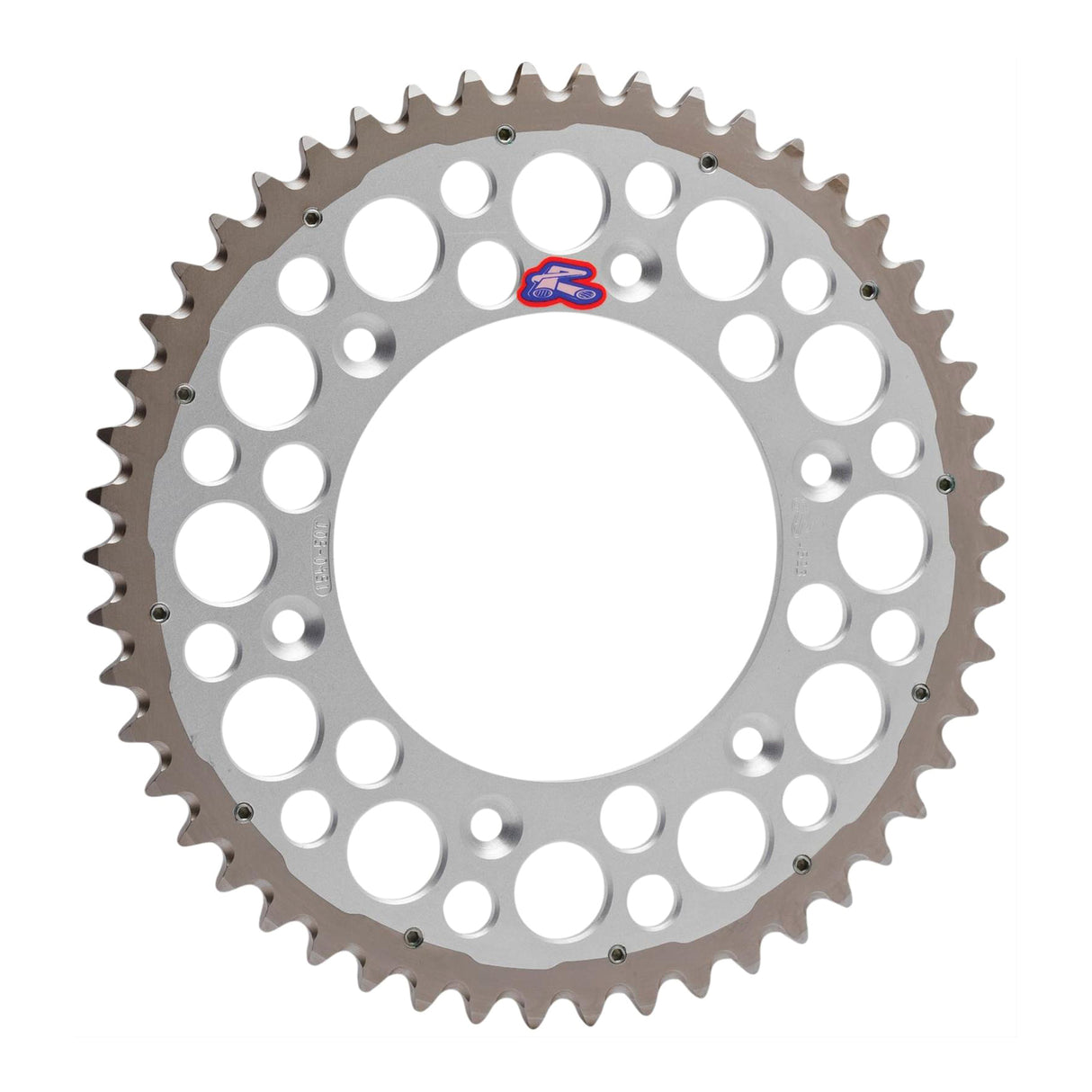 Renthal Sprocket Twinring Silver 48T Bi-metal Grooved