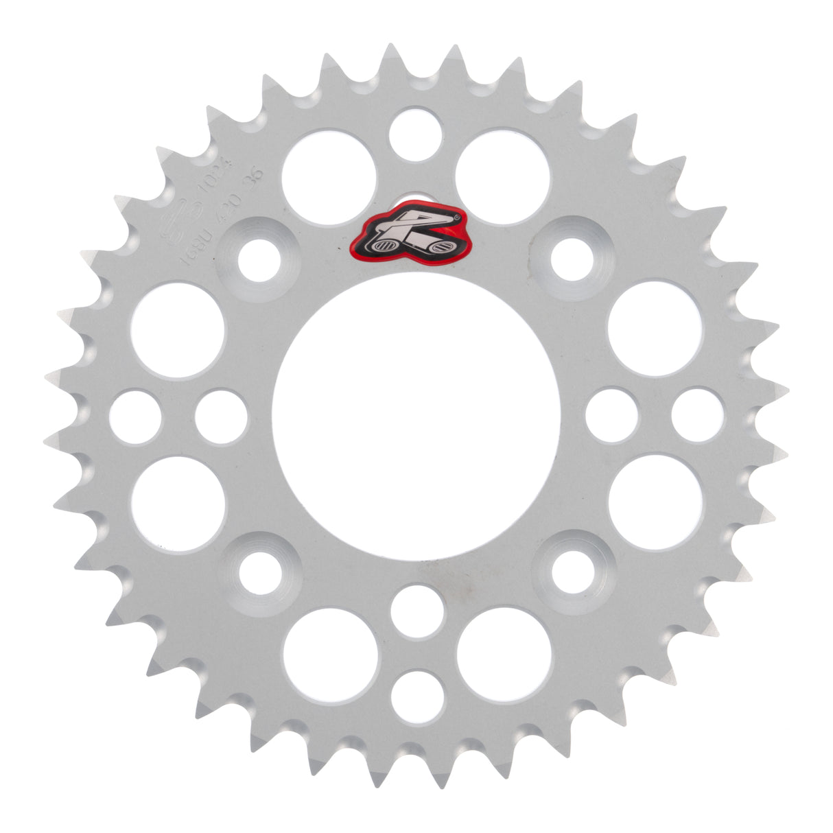 Renthal Sprocket Rear Silver 36T Alloy 7075 T6 Grooved Honda