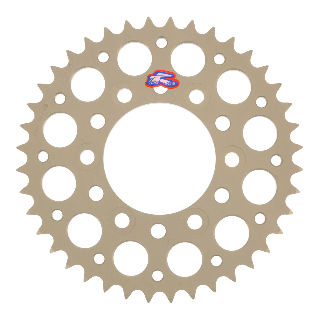 Renthal Sprocket Rear Silver 40T Alloy 7075 T6 Grooved Kawasaki