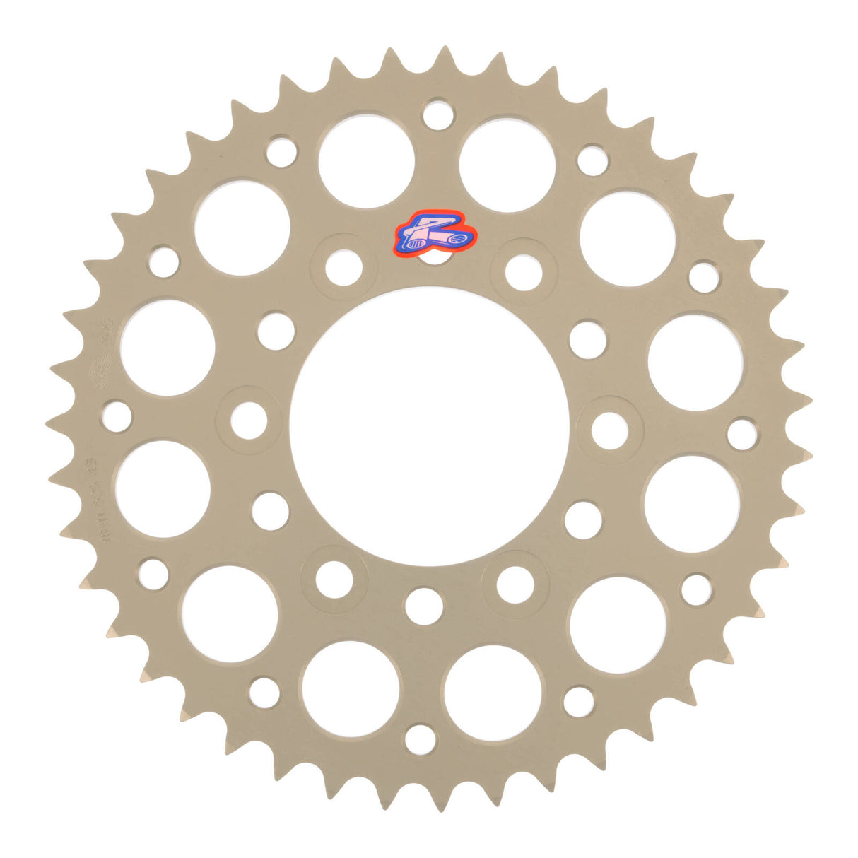 Renthal Sprocket Rear Silver 43T Alloy 7075 T6 Grooved Kawasaki