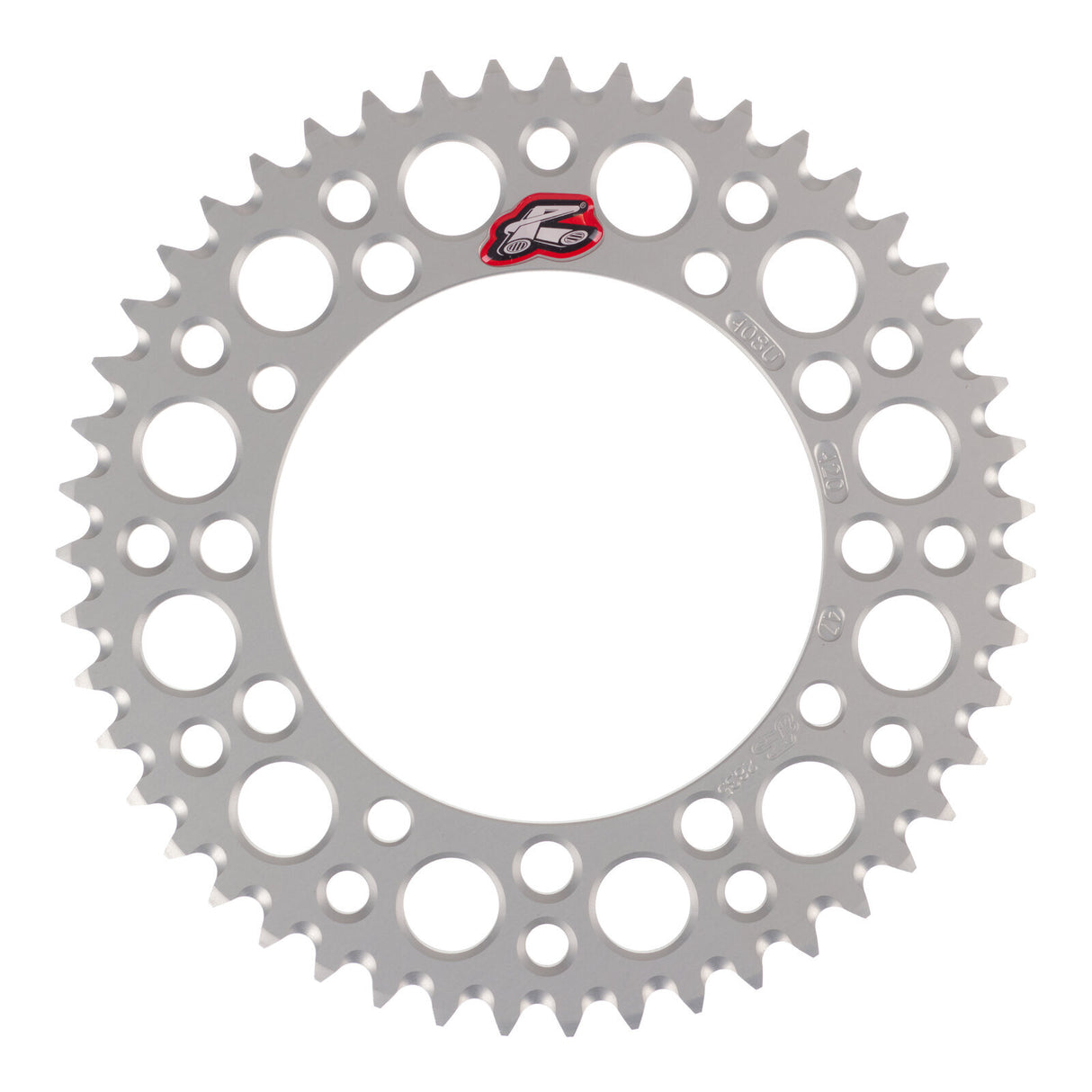 Renthal Sprocket Rear Silver 47T Alloy 7075 T6 Grooved