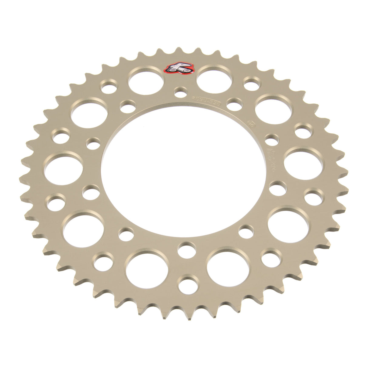 Renthal Sprocket Hard Anodised 46t Silver