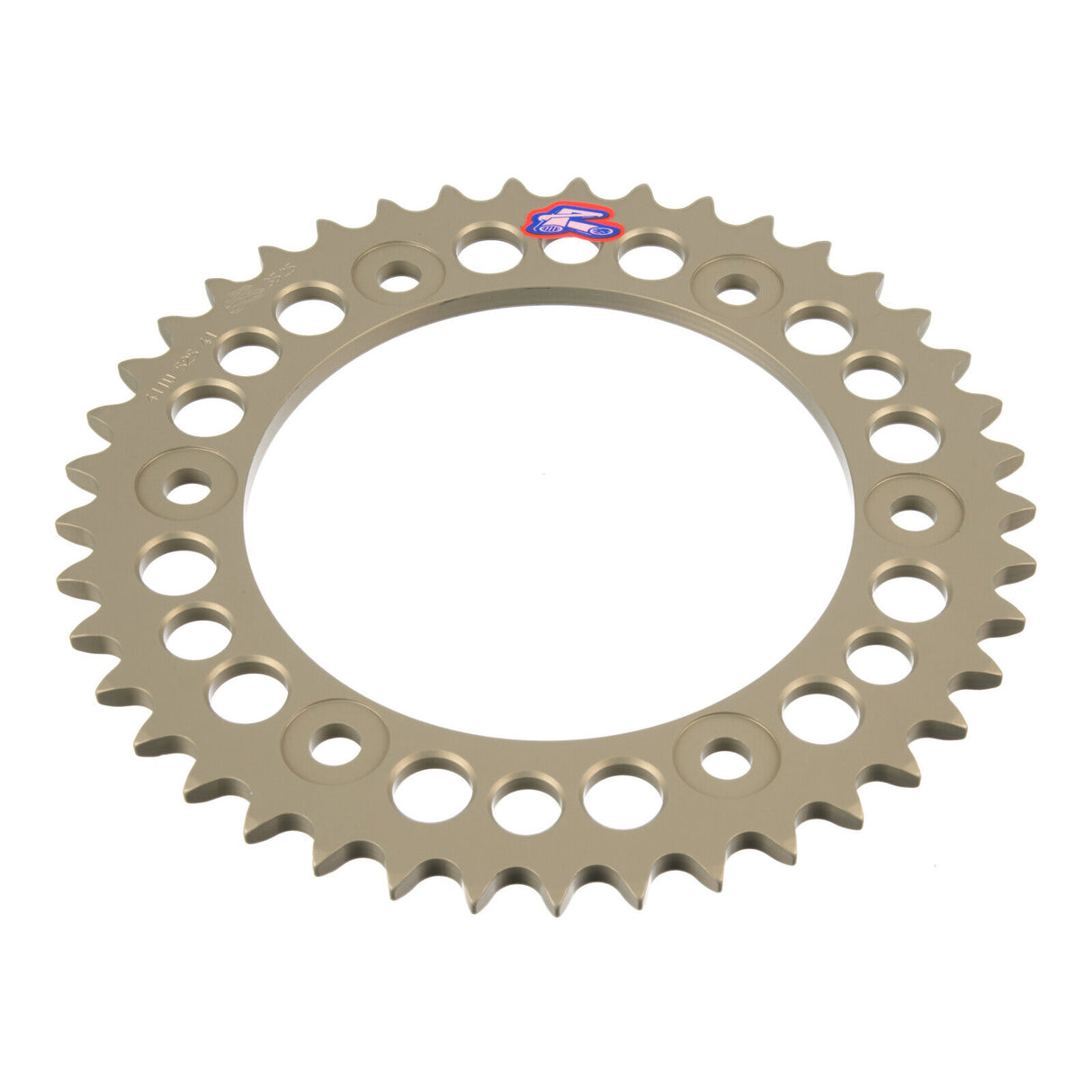 Renthal Sprocket Rear Silver 41T Alloy 7075 T6 Grooved Mont