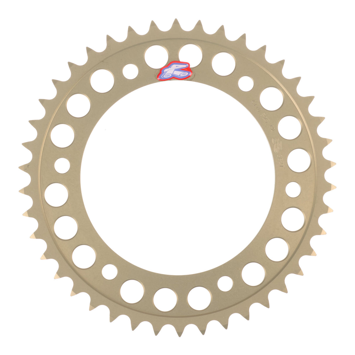 Renthal Sprocket Rear Silver 42T Alloy 7075 T6 Grooved Honda