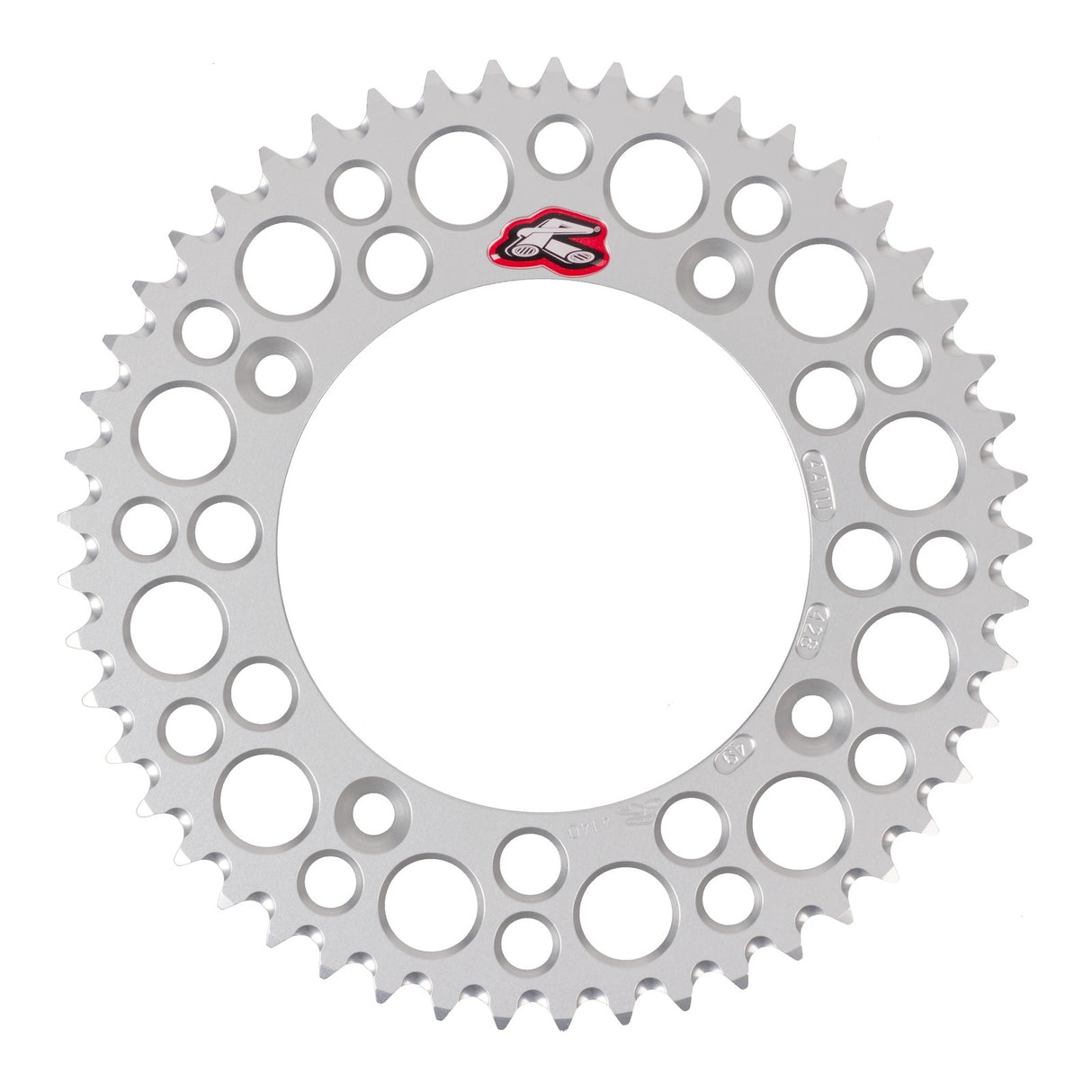 Renthal Sprocket Rear Silver 49T Alloy 7075 T6 Grooved