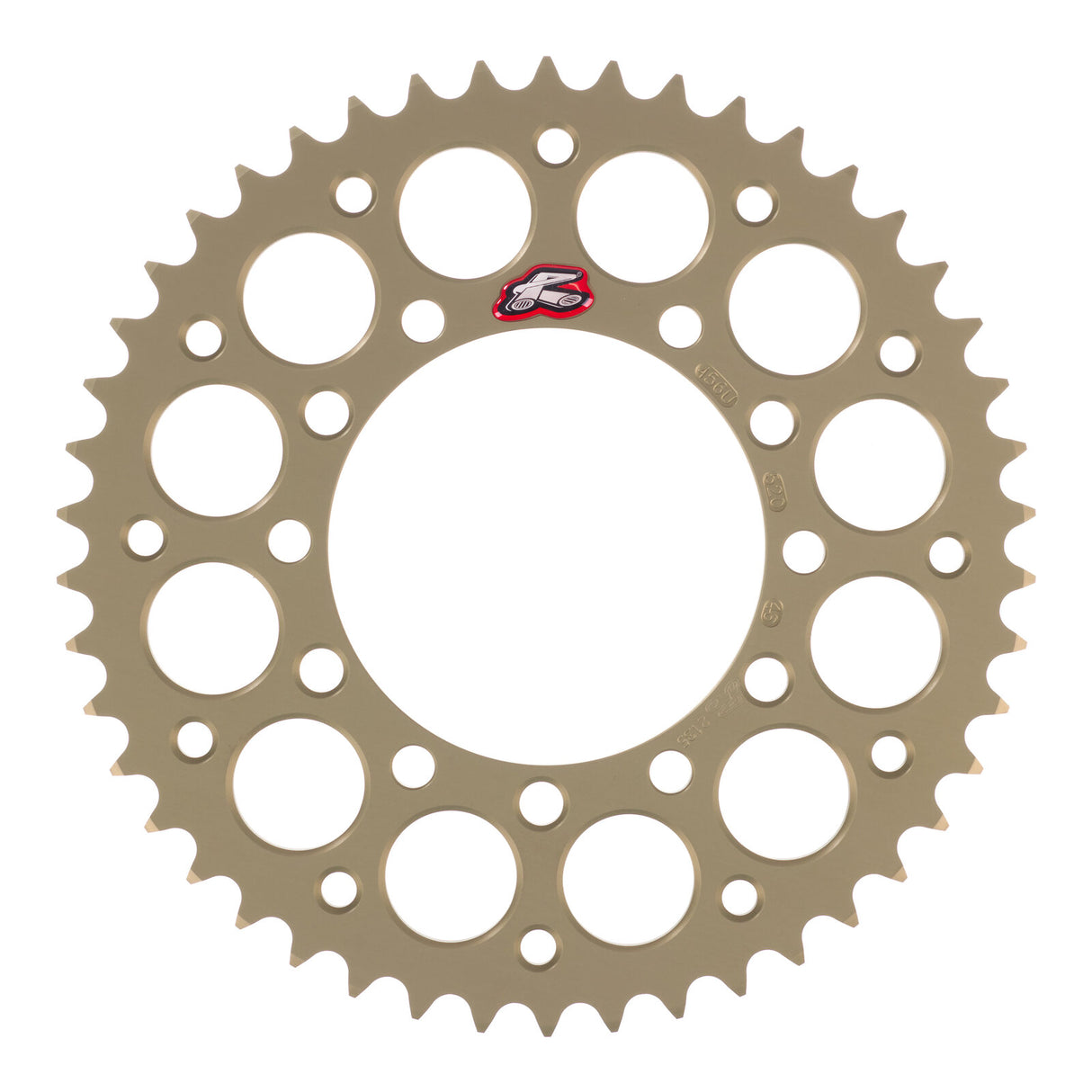Renthal Rear Sprocket Hard Anodised Grooved 456 / 520