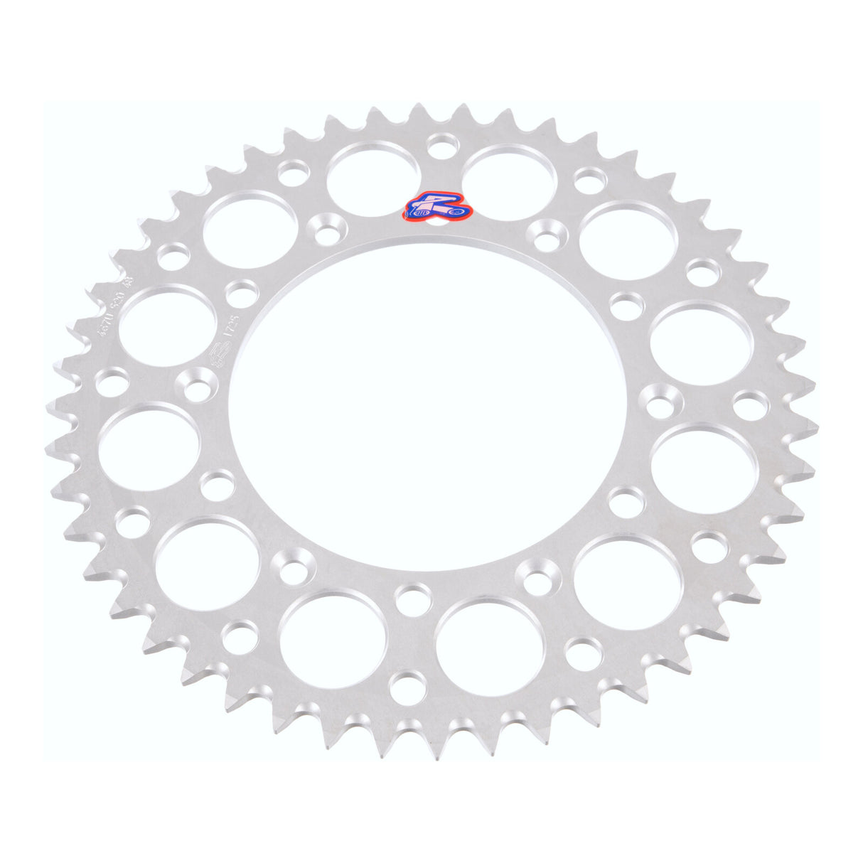 Renthal Sprocket Rear Silver 48T Alloy 7075 T6 Grooved