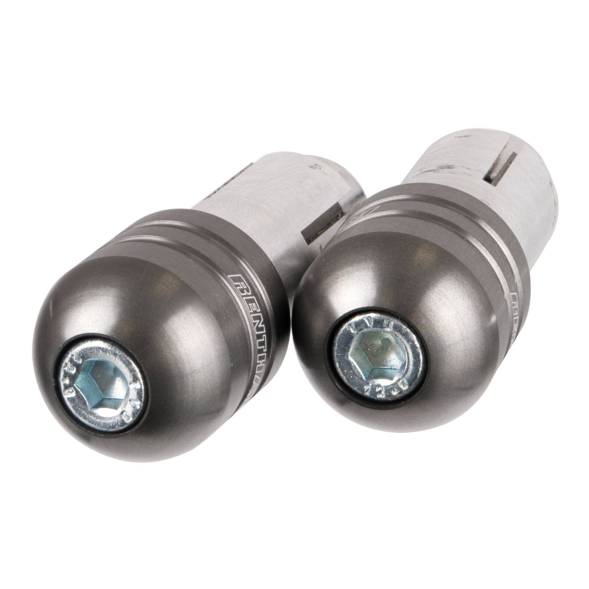 Renthal Handlebar End Plugs - Grey (Set)