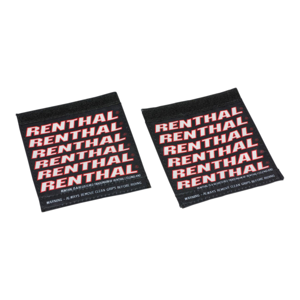 Renthal Handlebar Clean Grip - Black/Red