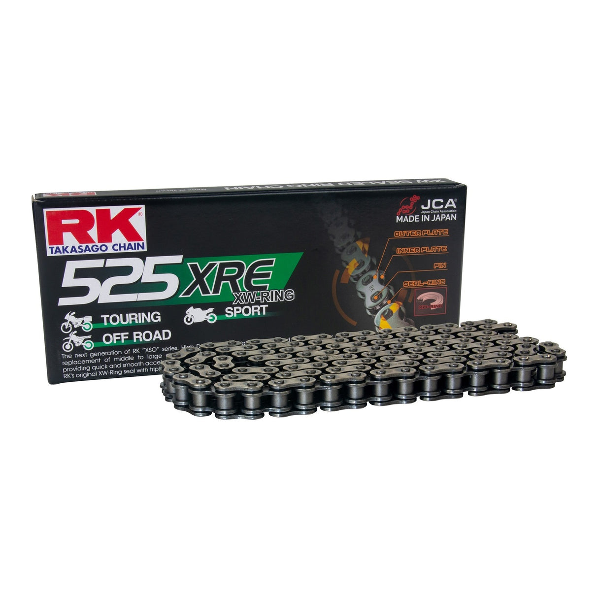 RK Chain 525XRE Chain x XW-Ring