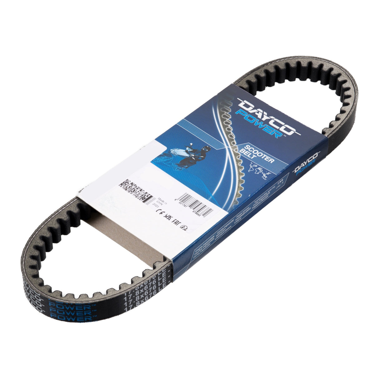 SCOOTER DRIVE BELT 16.5x8x30x751