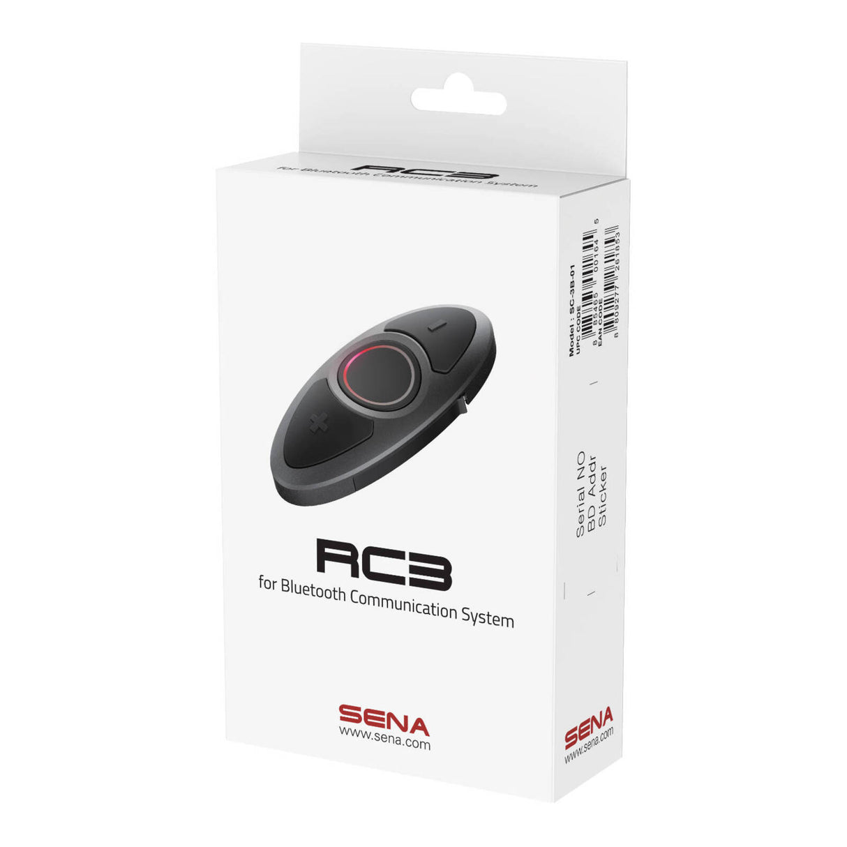 Sena RC3 3-Button Remote for Bluetooth Comm System