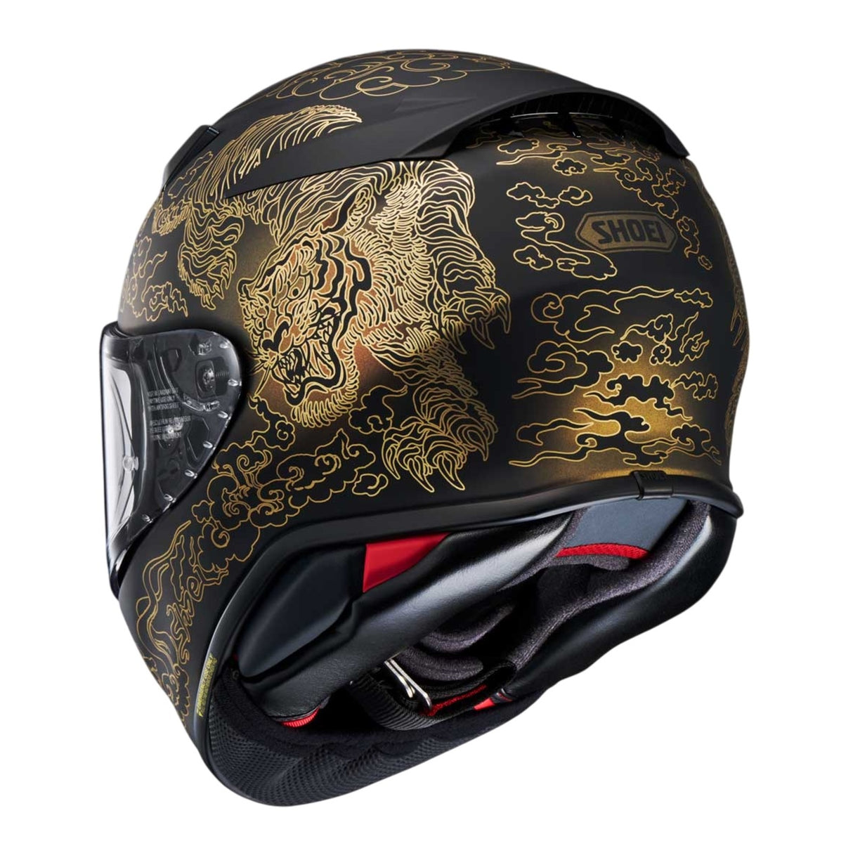 Shoei NXR2 Helmet Fearless - Black / Gold TC5