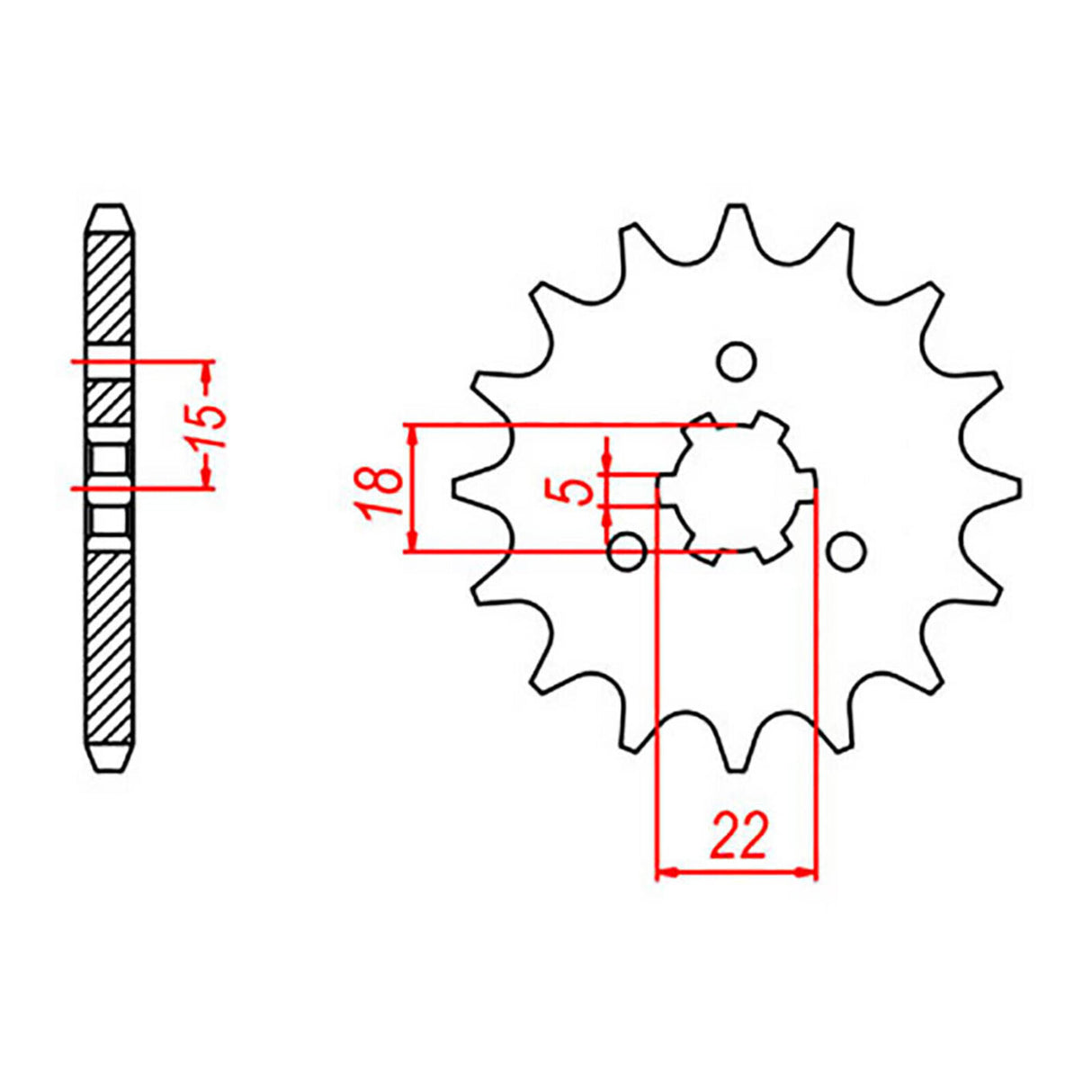 Sprocket Kit Kawasaki KX125 '96-'97 - 520EXW 13/50