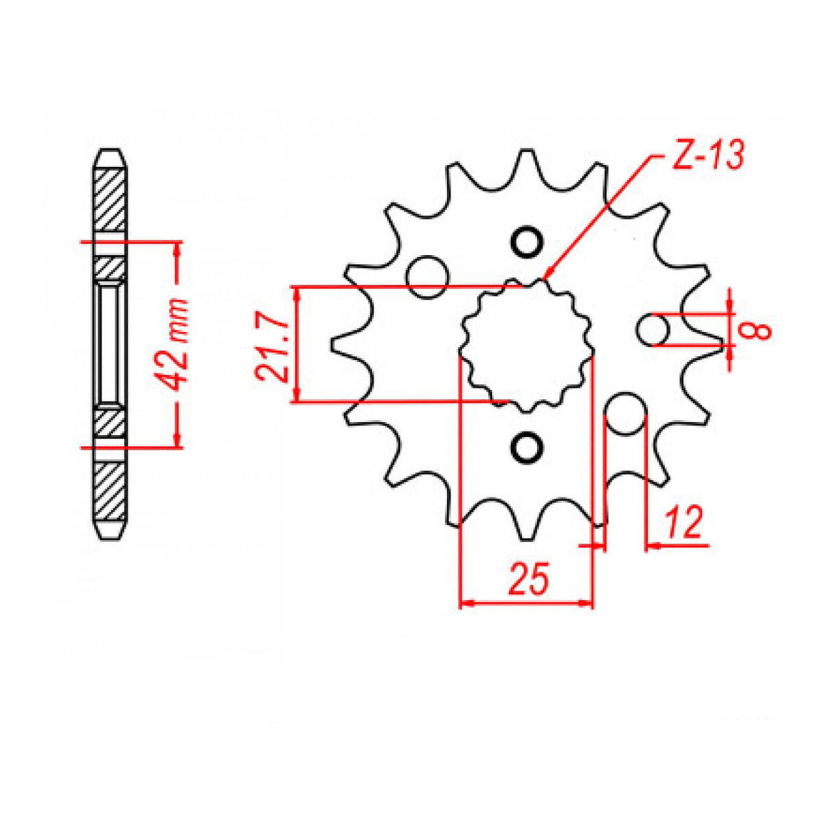 Sprocket Kit Suzuki GSF1200 Bandit - Economy - 530XRE 15/48