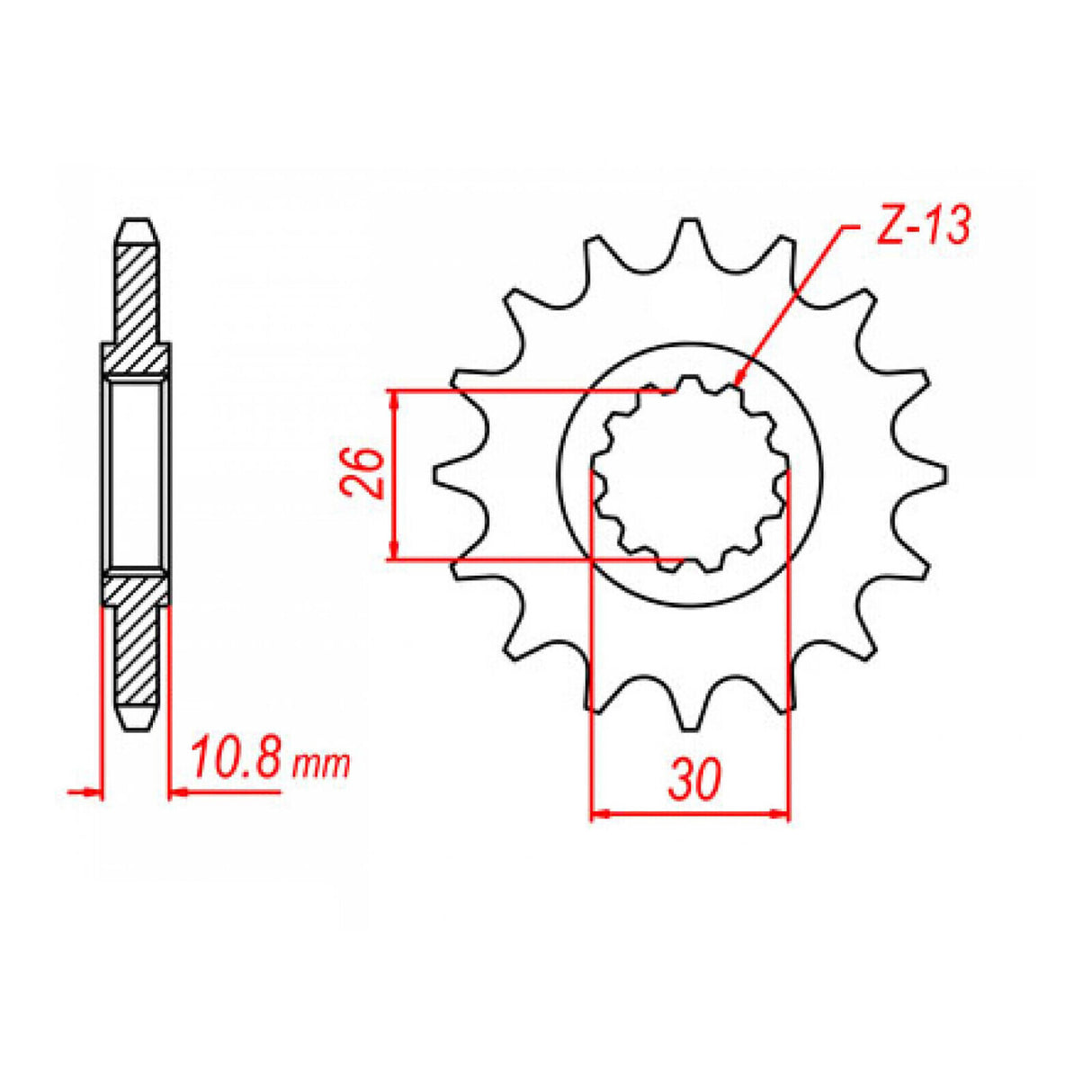 Sprocket Kit Yamaha YZF-R1 '98-'03 (economy) - 530XRE 16/43