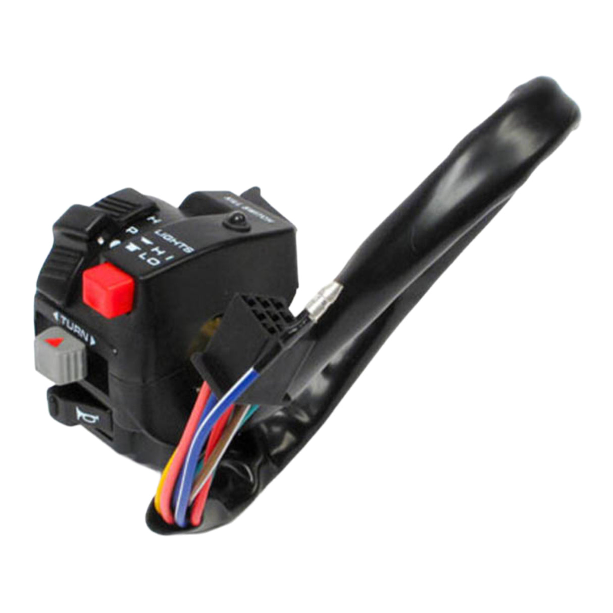 WHITES SWITCH BLOCK TURN/HEADLIGHT/ HORN/KILL (45.5mm)