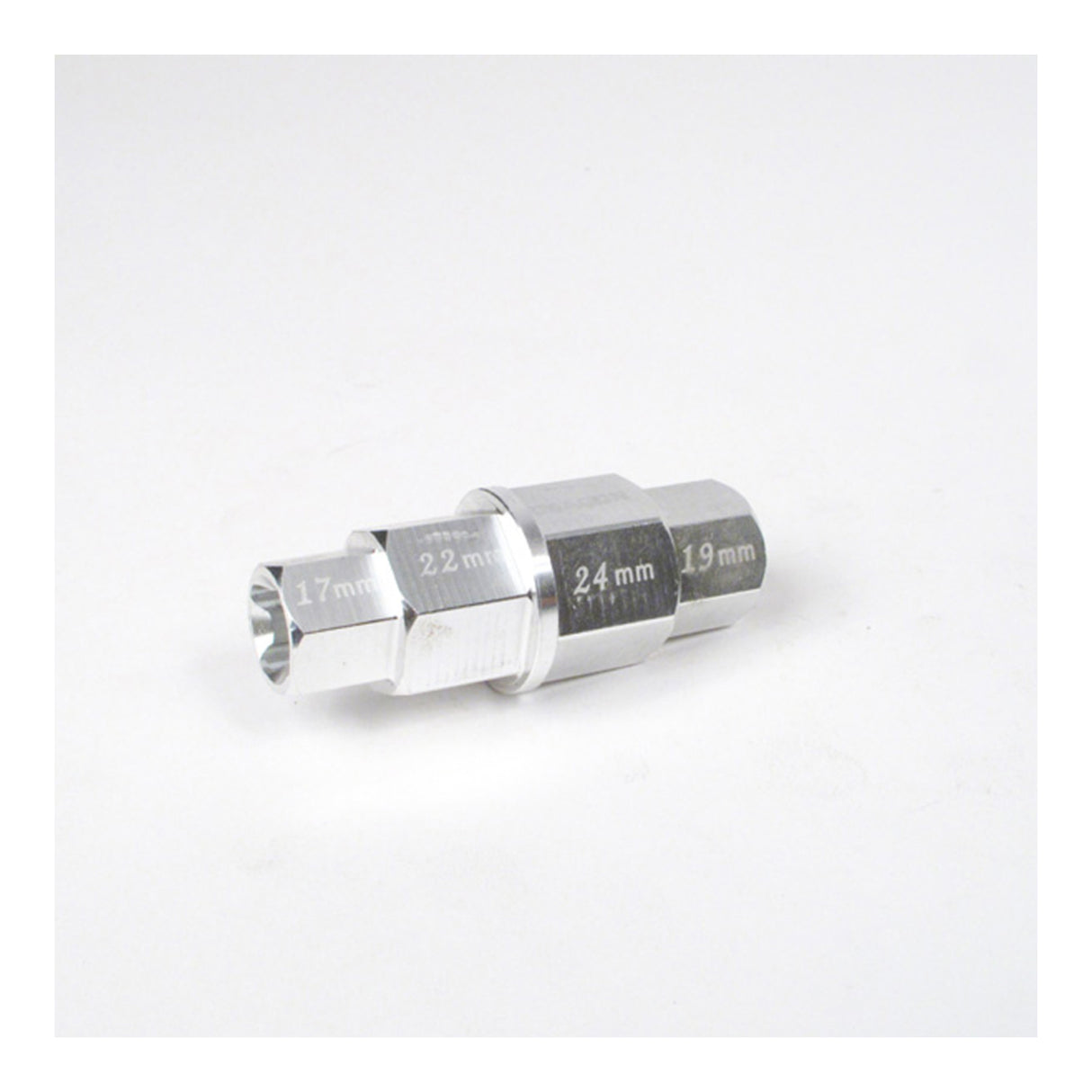 WHITES 4-IN-1 HEX AXLE TOOL 17 19 22 24mm ALUM