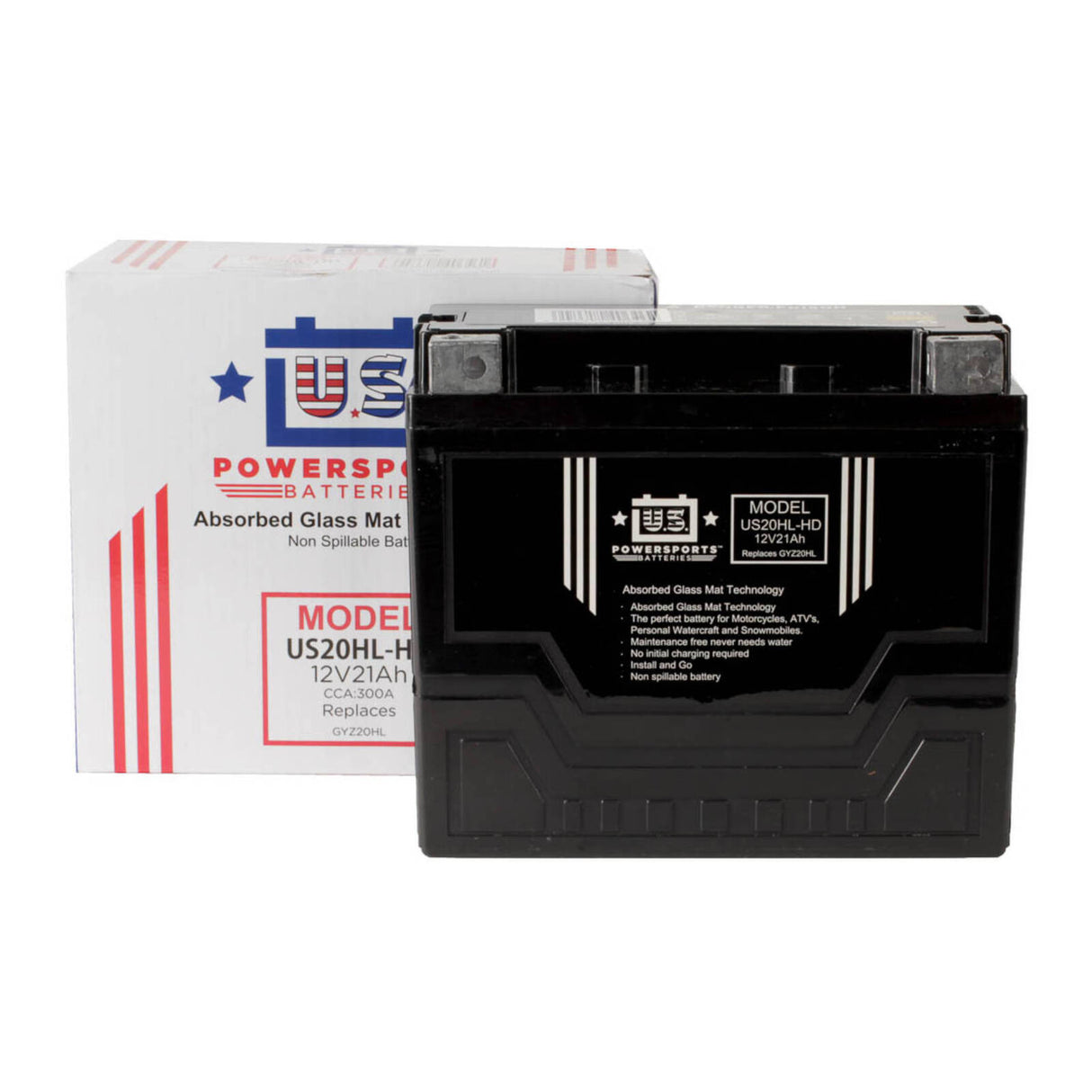 USPS AGM Battery - US20HL-HD