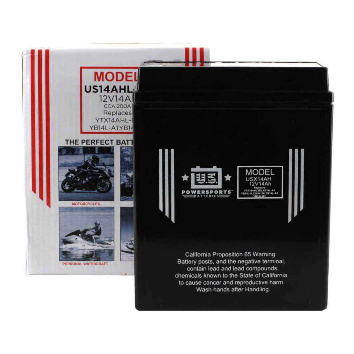 USPS AGM Battery - USX14AH-BS