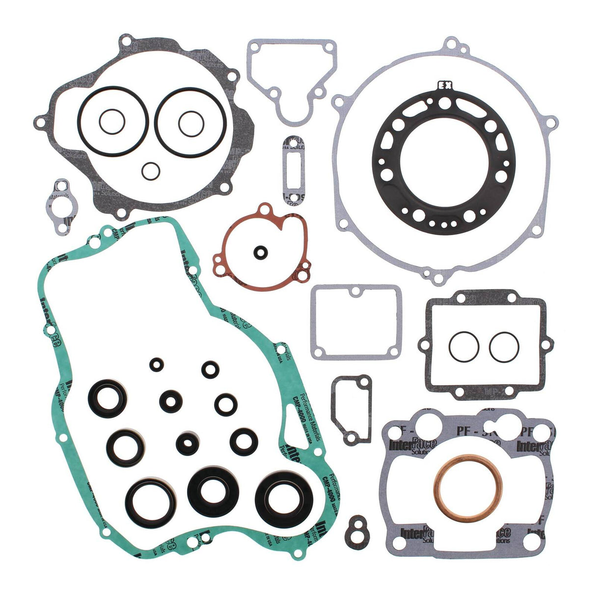 Vertex Complete Gasket Set with Oil Seals Kawasaki