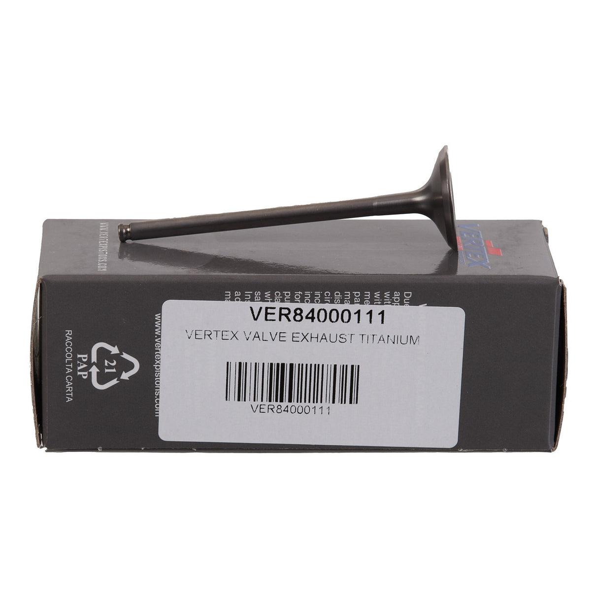 VERTEX VALVE EXHAUST TITANIUM
