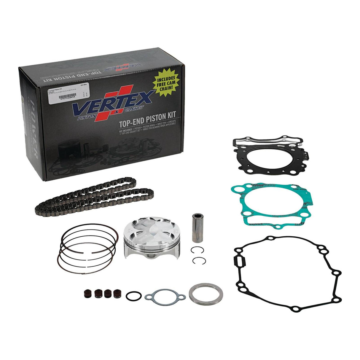 Vertex Top End Rebuild Kit - Forged Piston (A)