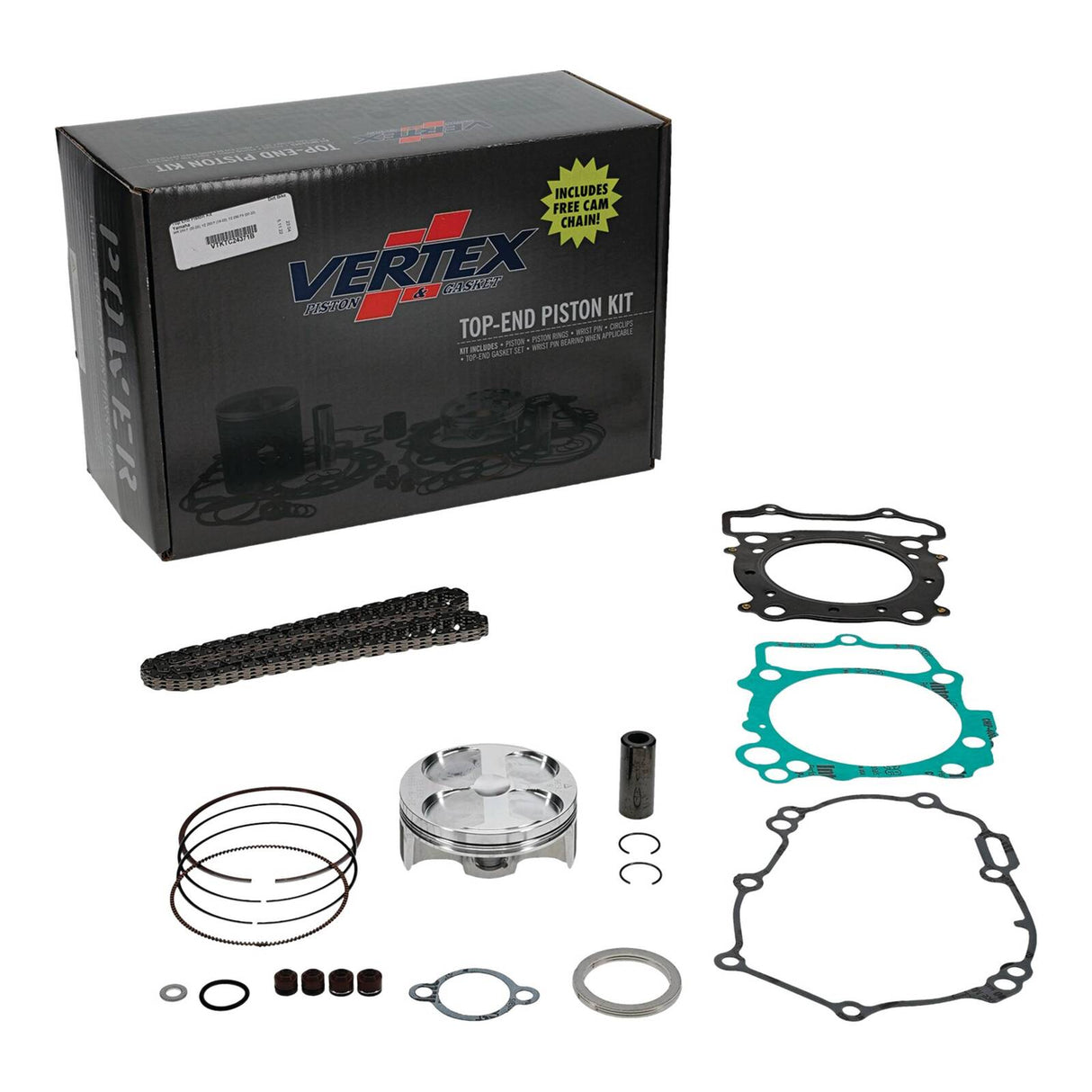 Vertex Top End Rebuild Kit - Forged Piston (B)