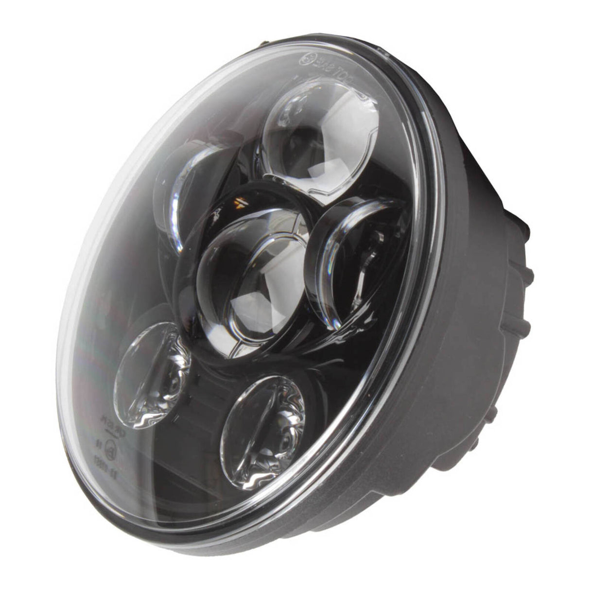 Whites LED Headlight Insert 5 3/4 with H4 Plug , E-mark