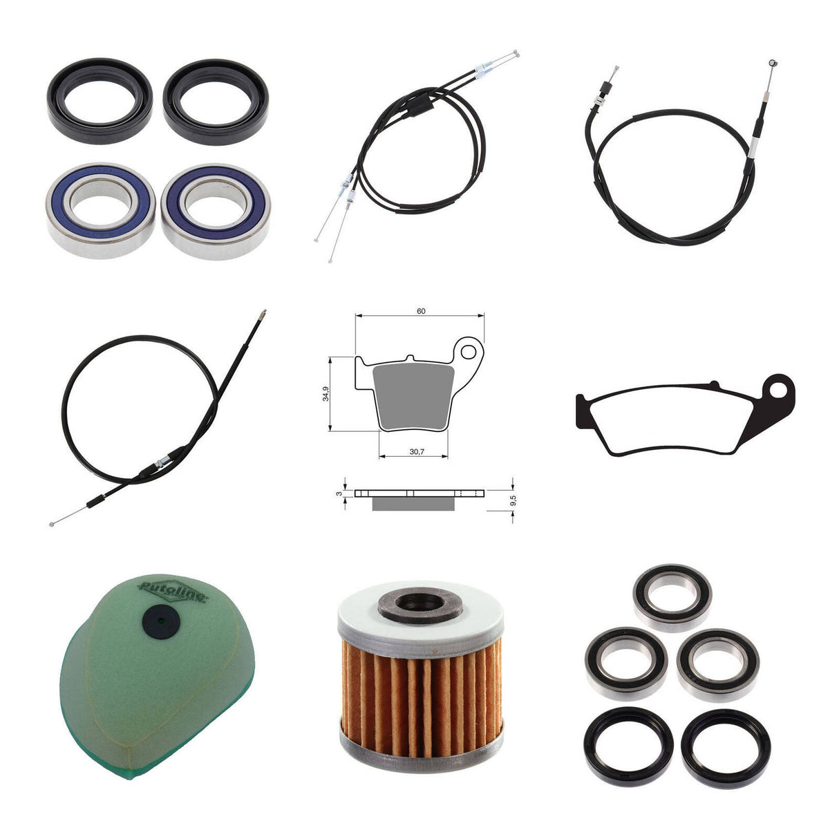 Offroad Refurb Kit - Honda CRF250R '08-'09