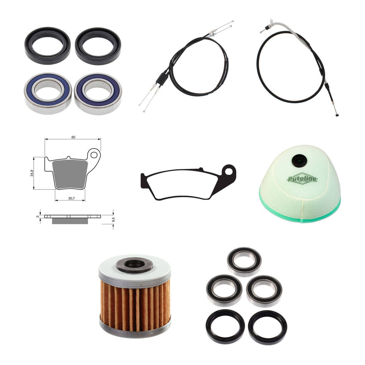 Offroad Refurb Kit - Honda CRF250R '10-'13