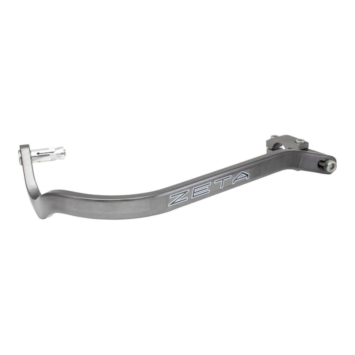 Zeta Armor Bended Hand Guard for 22.2mm Bar - Titanium Colour