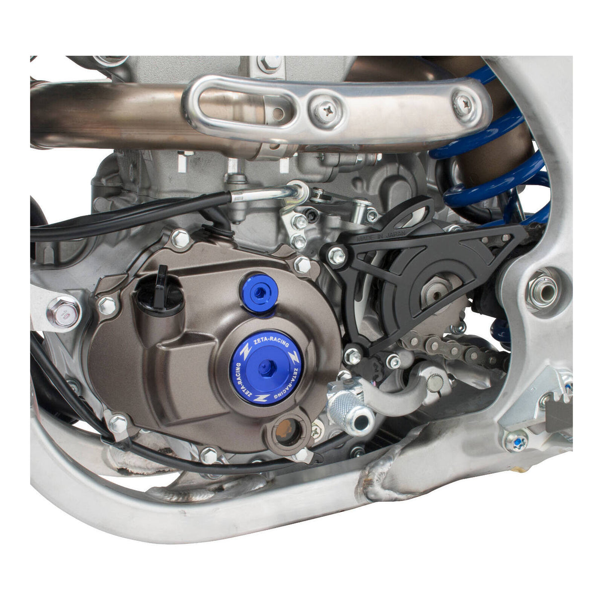 Zeta Engine Plugs Yamaha YZ250F '14-, YZ450F '14- Blue