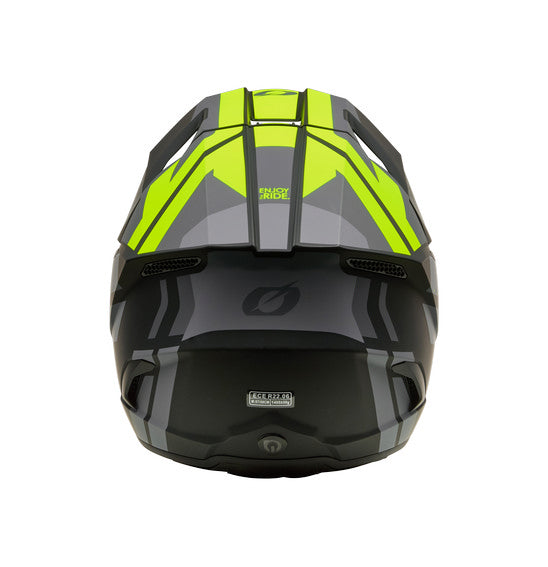 O'Neal 2026 3SRS RIDE Helmet - Black/Grey/Neon Yellow