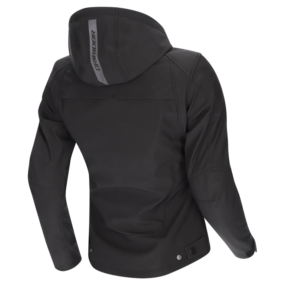 Dririder BLVD II WP Womens Hoody - black
