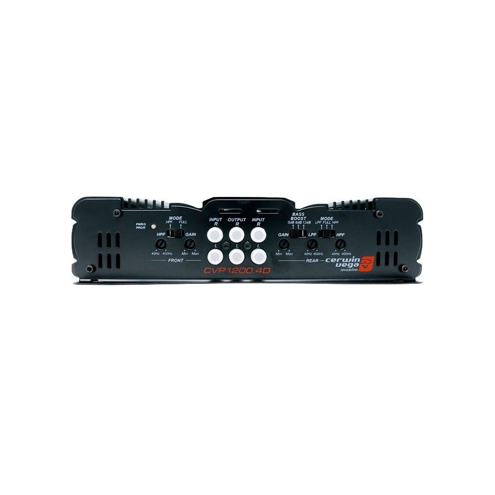 CERWIN VEGA AMPLIFIER CVP SERIES 4CH 55W RMS X4 @ 4OHM / 75W RMS X4 @ 2OHM