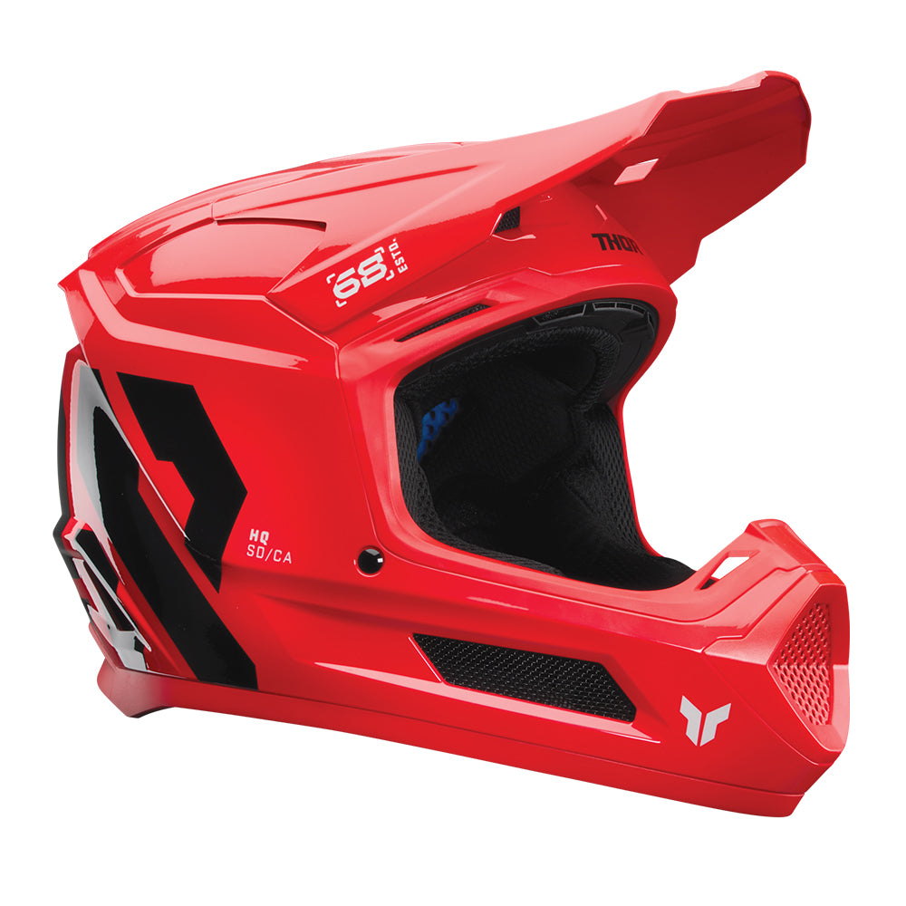 THOR HELMET FLEET FORGE RED YOUTH