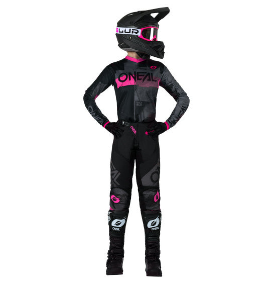 O'Neal 2026 Girls ELEMENT Roller Jersey - Black/Pink